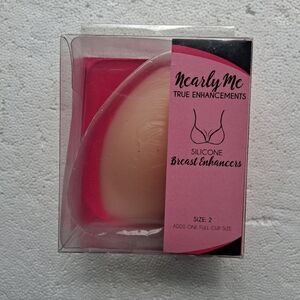 Nearly Me True Enhancements Silicone Breast Enhancers Size 2 Beige
